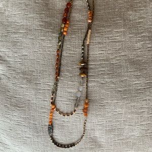 Sterling silver Silpada statement necklace